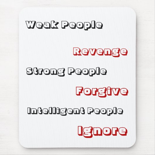 Intelligente Menschen IGNORE - Mousepad (Vorne)