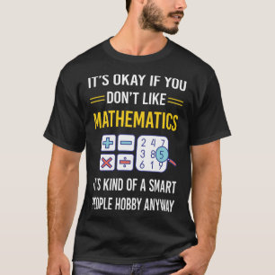 Intelligente Menschen Mathematik Mathematik Mathe T-Shirt
