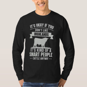 Intelligente Menschen Rinderzüchter Kuh Rasse Hig T-Shirt