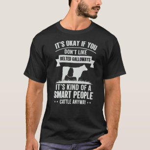 Intelligente Menschen Rinderzüchter Rinderrasse B T-Shirt