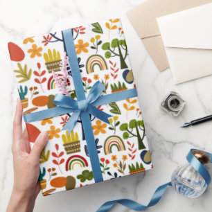Intelligente, niedliche Multimuster Geschenkpapier