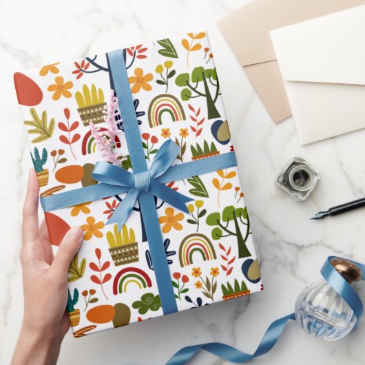 Intelligente, niedliche Multimuster Geschenkpapier (Schenken)