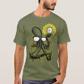 Intelligente Oktopus entdeckt T - Shirt (Vorderseite)