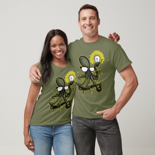 Intelligente Oktopus entdeckt T - Shirt (Unisex)