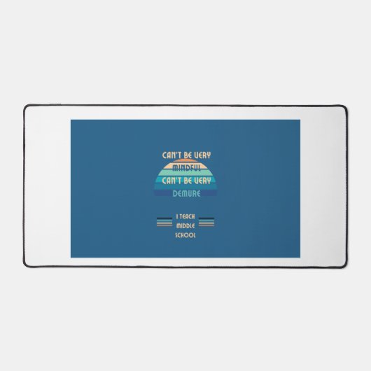 Intelligente Pad für den Lehrer der Mittelschule Schreibtischunterlage (Vorderseite)