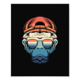 Intelligente Person Fotodruck