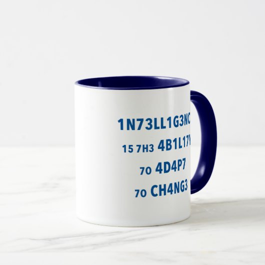 Intelligente Quote Combo-Tasse Tasse (VorderseiteRechts)