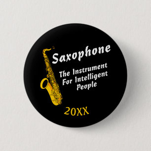 Intelligente Saxophone-Taste Button
