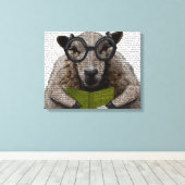 Intelligente Schafe Leinwanddruck (Insitu (Holzboden))