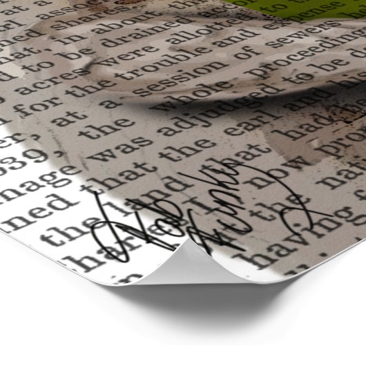 Intelligente Schafe Poster (Ecke)