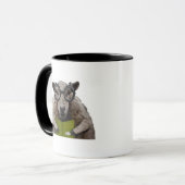 Intelligente Schafe Tasse (Vorderseite Links)