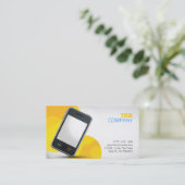 intelligente Telefon-Visitenkarte Visitenkarte (Stehend Vorderseite)