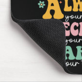 Intelligente Test Day Squad Funny Student Teacher Mousepad (Ecke)