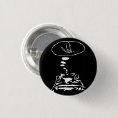 Intelligente Tiere im Internet "Hungry Frog Dreams Button (Vorne & Hinten)