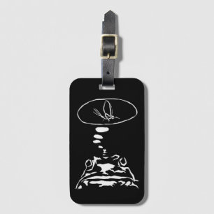 Intelligente Tiere im Internet "Hungry Frog Dreams Gepäckanhänger