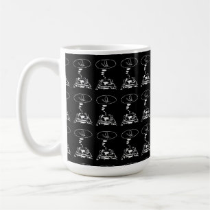 Intelligente Tiere im Internet "Hungry Frog Dreams Kaffeetasse