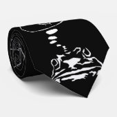 Intelligente Tiere im Internet "Hungry Frog Dreams Krawatte (Gerollt)