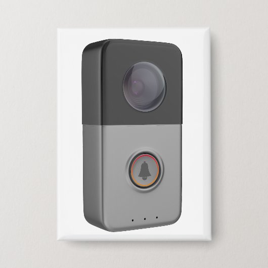 Intelligente Türklingel Button (Vorderseite)