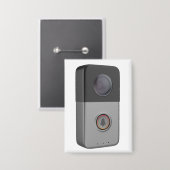 Intelligente Türklingel Button (Vorderseite/Rückseite)
