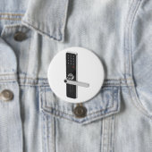 Intelligente Türverriegelung mit integrierter Tast Button (Beispiel)