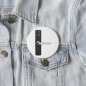 Intelligente Türverriegelung mit integrierter Tast Button (Beispiel)