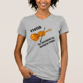 Intelligente Violine-T - Shirt (Vorderseite)