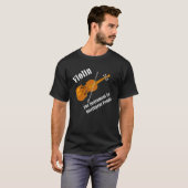 Intelligente Violine T-Shirt (Vorne ganz)
