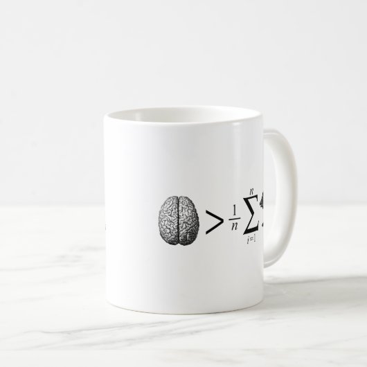 Intelligenter als der durchschnittliche Bär Kaffeetasse (VorderseiteRechts)