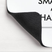 Intelligenter arbeiten als die Maus-Pad Mousepad (Ecke)