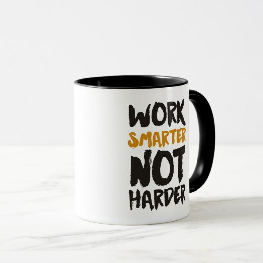 Intelligenter arbeiten tasse (VorderseiteRechts)