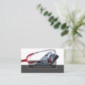 Intelligenter Arzt mit digitalem Smartphone-Stetho Visitenkarte (Stehend Vorderseite)