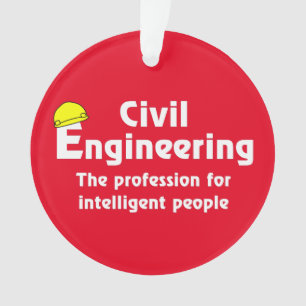 Intelligenter Bauingenieur Ornament