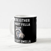 Intelligenter Kerl Furz Riecher Tasse - Lustige Ka (Vorderseite Links)