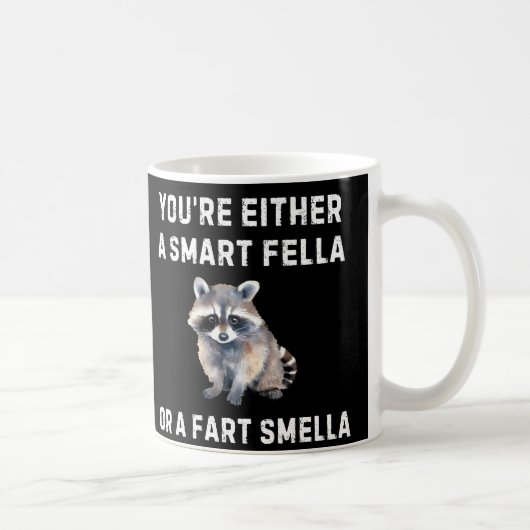 Intelligenter Kerl Furz Riecher Tasse - Lustige Ka (Rechts)