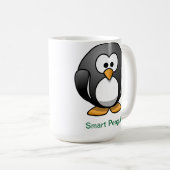 Intelligenter Pinguin Kaffeetasse (VorderseiteRechts)