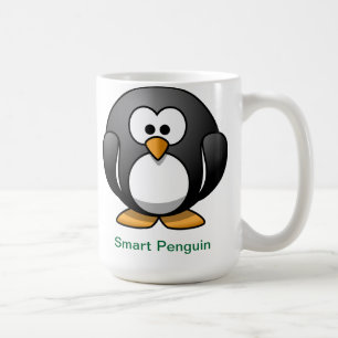 Intelligenter Pinguin Kaffeetasse