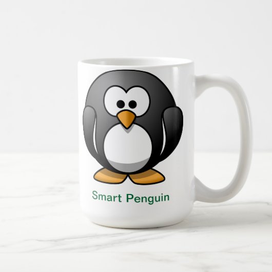 Intelligenter Pinguin Kaffeetasse (Rechts)