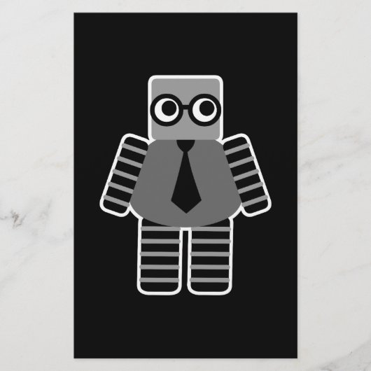 Intelligenter Roboter Briefpapier (Vorderseite)