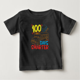 Intelligenter Schulbus 100 Tage T - Shirt