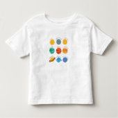 Intelligenter T - Shirt "Solarsystem " (Vorderseite)