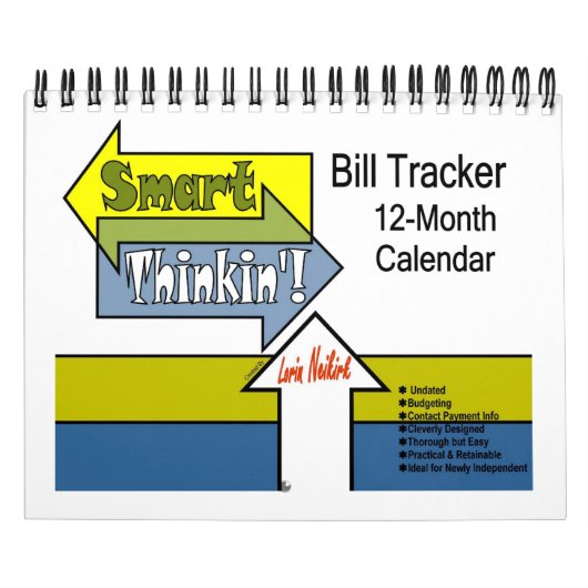 "Intelligenter Thinkin" Bill Verfolger-undatierter Kalender (Titelbild)