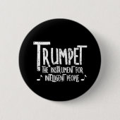 Intelligenter Trumpet-Rough Text Button (Vorderseite)