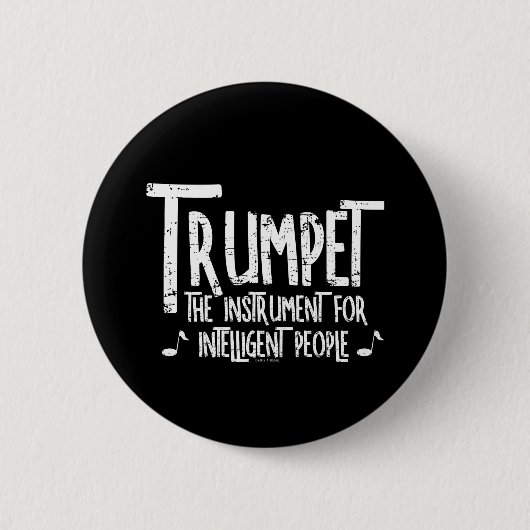 Intelligenter Trumpet-Rough Text Button (Vorderseite)
