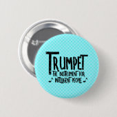 Intelligenter Trumpet-Rough Text Button (Vorne & Hinten)