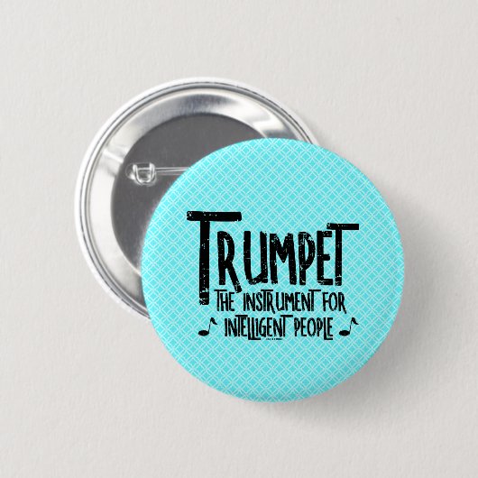 Intelligenter Trumpet-Rough Text Button (Vorne & Hinten)