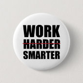 Intelligenter und Motivierend arbeiten Button (Vorderseite)