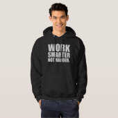Intelligenter und Motivierend arbeiten Hoodie (Vorne ganz)