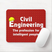 Intelligenter Ziviler Ingenieur Mousepad (Mit Mouse)