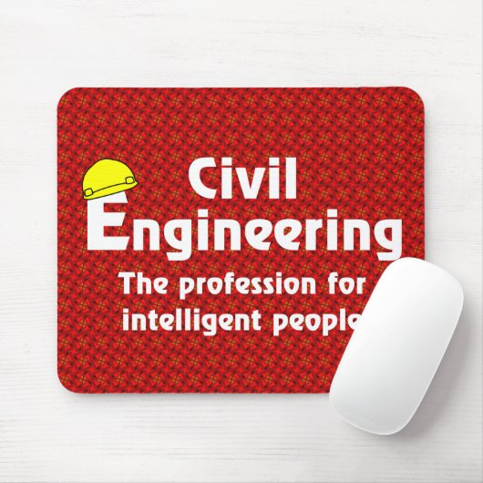 Intelligenter Ziviler Ingenieur Mousepad (Mit Mouse)