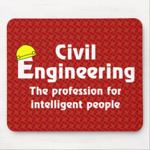 Intelligenter Ziviler Ingenieur Mousepad